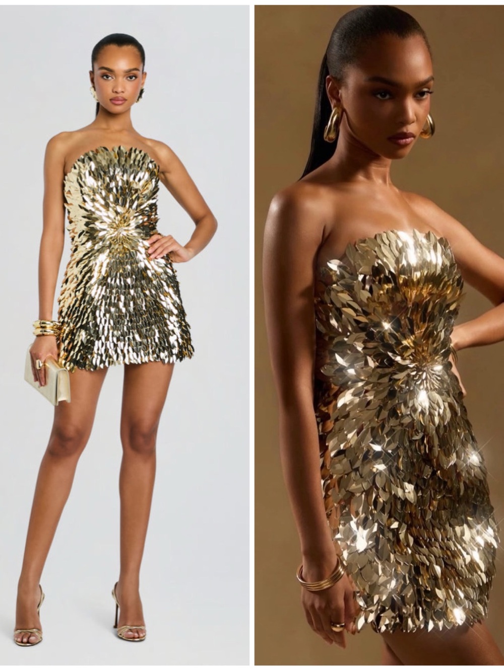 Retrofete Kariella Embellished Dress Size Small (S)